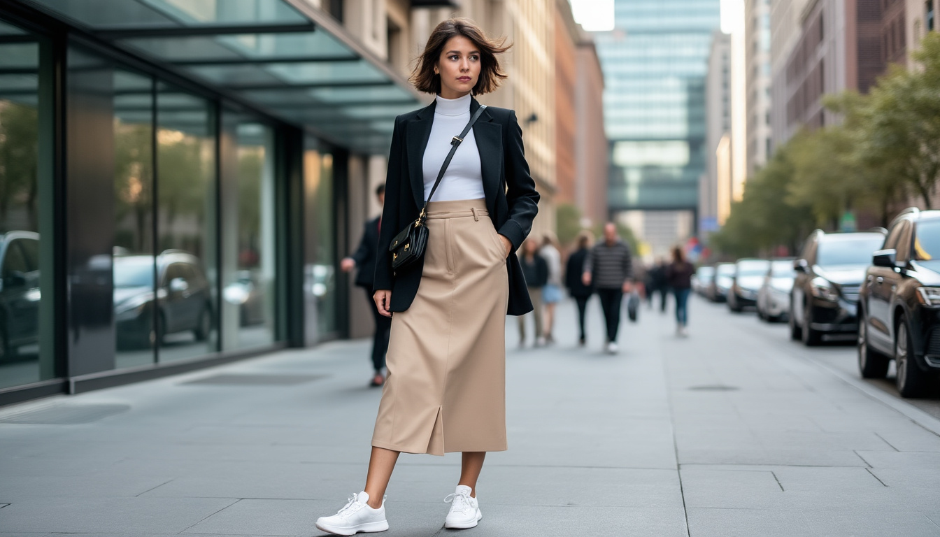 découvrez comment associer une jupe avec des baskets en 2025 grâce à nos conseils de style et inspirations tendances. adoptez un look moderne, confortable et élégant avec nos astuces mode adaptées à toutes les saisons.